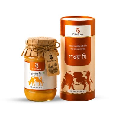 দানাদার খাঁটি গাওয়া ঘি | Pure Granular Gawa Ghee 